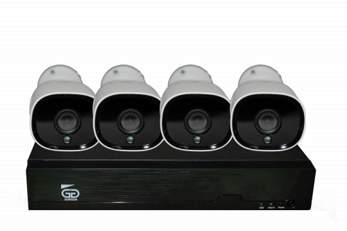 Kit grabador NVR IP | 4 cámaras bullet de 3 MP <! -- WP-7604T-2FR -->